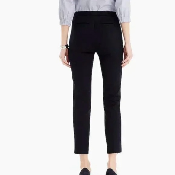 J. Crew Martie Pants Black Size 0 - Picture 2 of 8